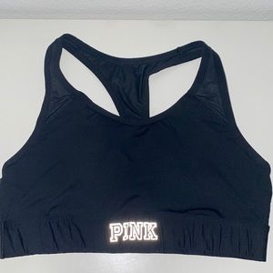 PINK Black workout sports bra! ⭐️